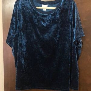 Ava & Viv velvet top